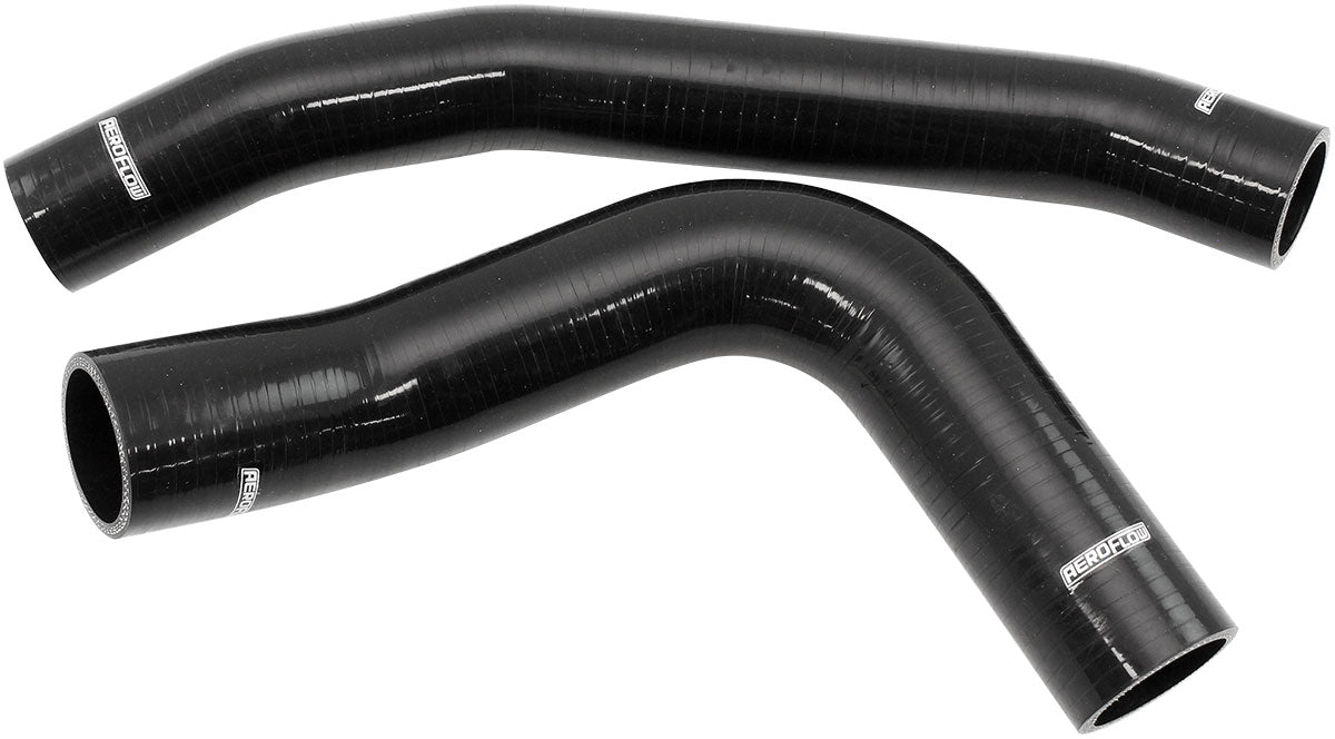 Aeroflow Silicone Radiator Hose Kits, Black Suit Holden HQ-HZ with Holden 253-308