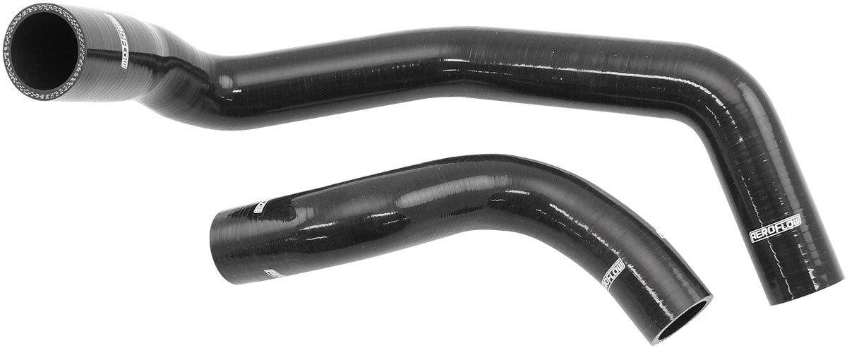 Aeroflow Silicone Radiator Hose Kits, Black Suit Nissan R32, R33 & R34 GTR with RB26