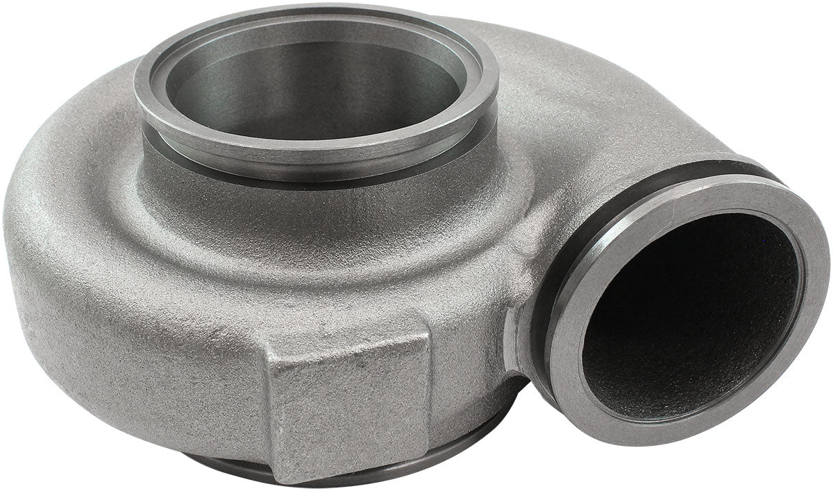 Aeroflow Boosted 0.85 A/R V-Band Inlet & V-Band Outlet Turbo Exhaust Conversion Housing, Suits Boosted 6270 & 7170 Turbochargers Cast Iron Material