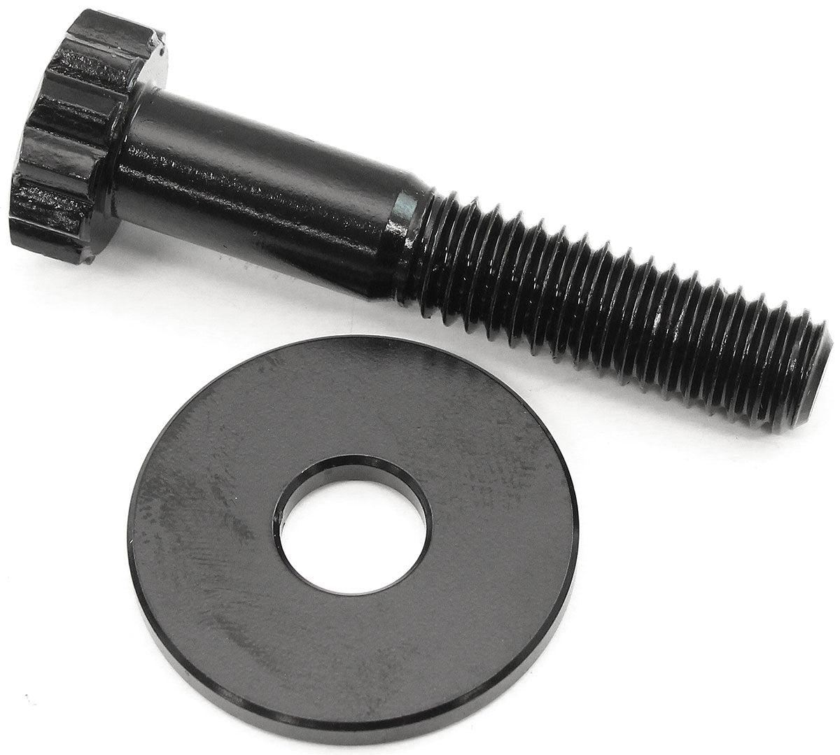 Aeroflow Ford Cleveland 351 Camshaft Bolt Kit - Black Finish 12 Point Head, 8740 Material