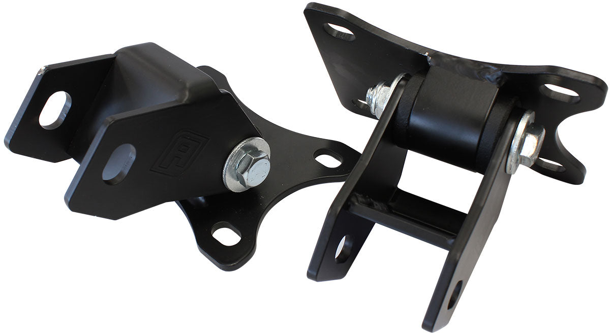 Holden VB-VS To GM LS Engine Mount Suit Conversion Cars, Black Urethane, Sold as a Pair