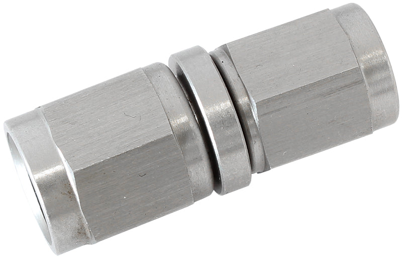 Female Coupler Reducer -4AN to -3AN Stainless Steel Finish