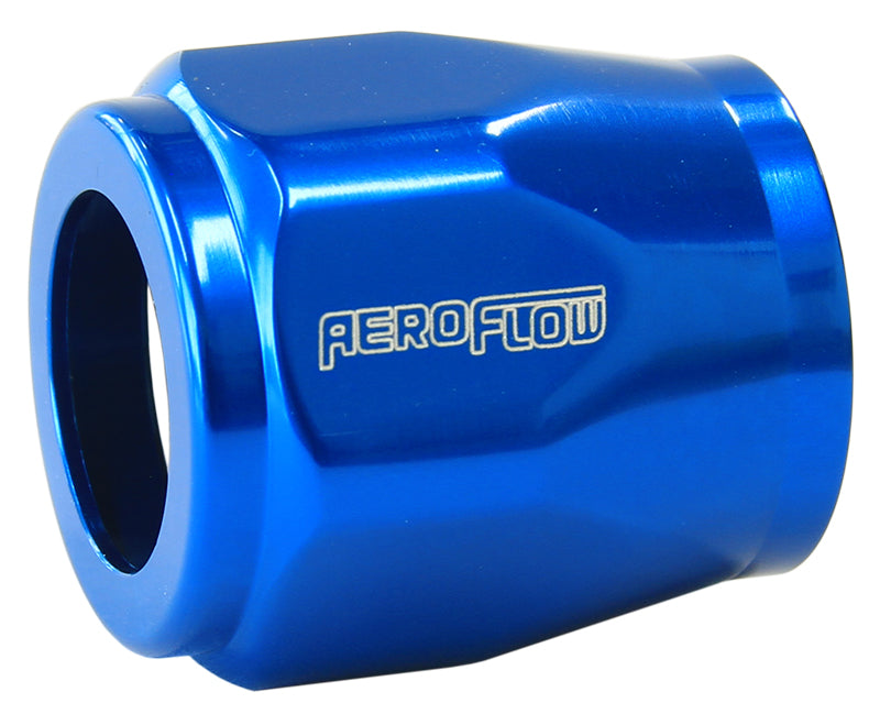 Hex Hose Finisher 1-3/4" (44mm) I.D Blue Finish