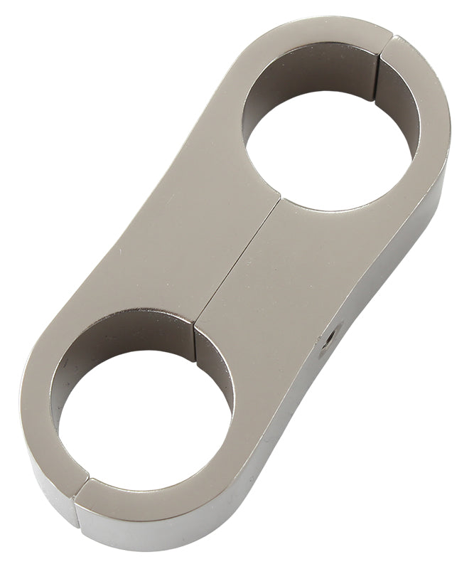 Billet Aluminium Dual Hose Separators 5/8" I.D, Titanium