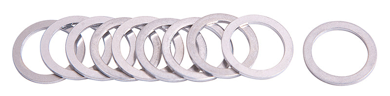 Metric Aluminium Washers 22mm I.D, 30mm O.D 10 Pack