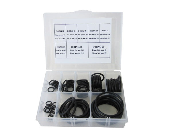 EPR Rubber O-Ring Kit suit -3AN to -20AN Kit Contains 10 of Each Size