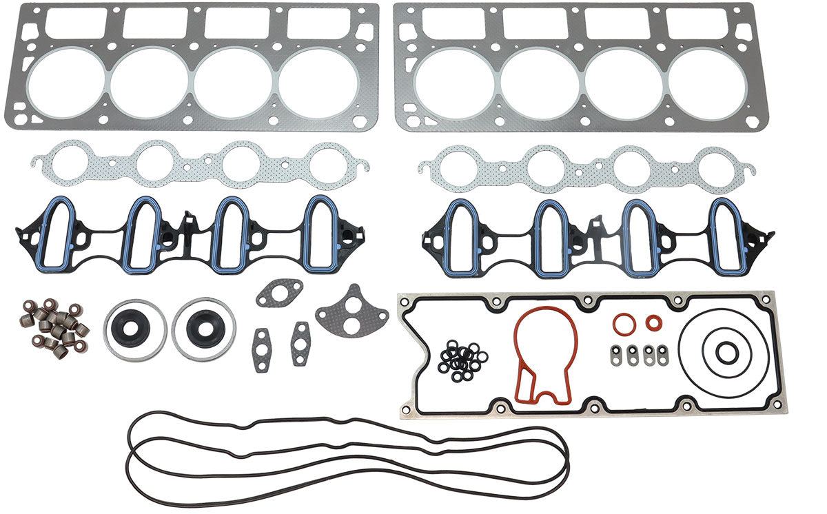 Aeroflow Top End Gasket Set Suit GM LS with Cathedral Port Cylinder Heads