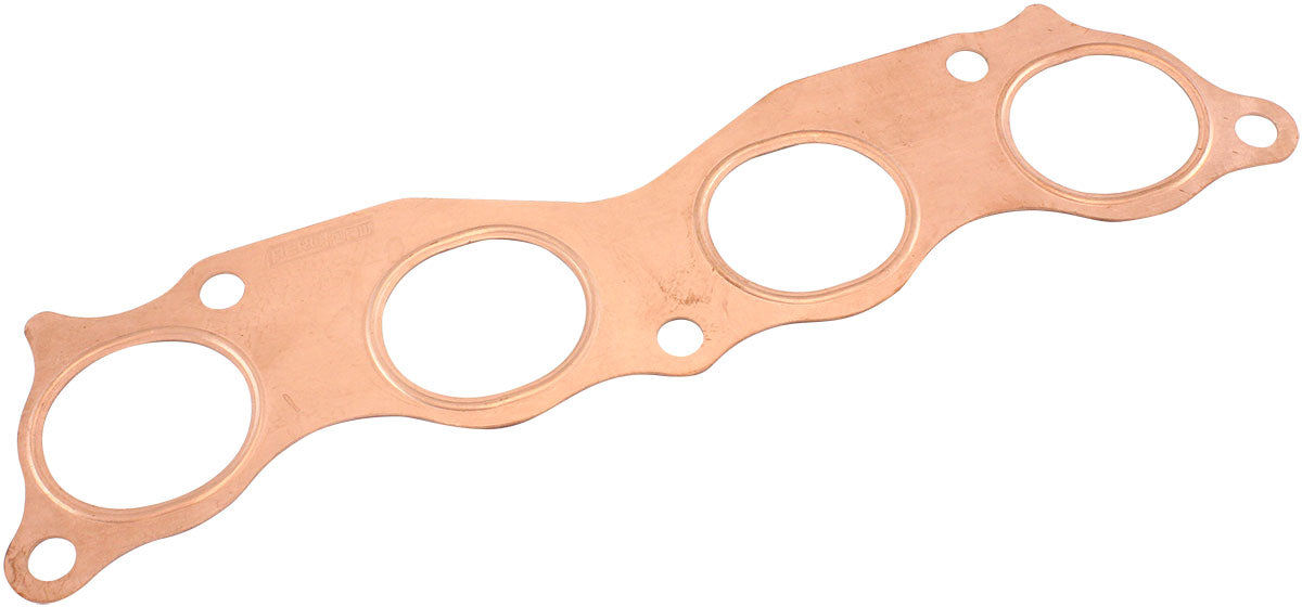 Honda K20 Copper Embossed Exhaust Gasket Suit Honda K20 2002-2005with 1.968" x 1.732"Port Size