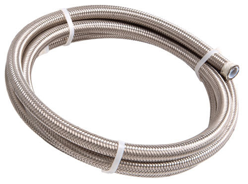 Aeroflow 200 Series PTFE (Teflon®) Stainless Steel Braided Hose, -8AN 4.5 Metre Length