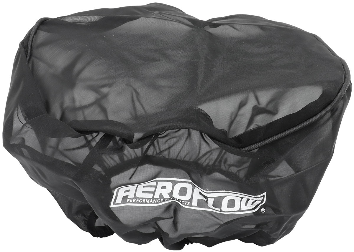 Aeroflow 7" & 9" Large Air Filter AeroSkin Wrap - Black Suits 7" & 9" Round Air Filters 3" to 5" in Height