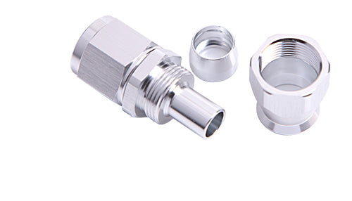 Straight Stainless Steel Hose Ends -4AN -4AN to -3 PTFE Hose
