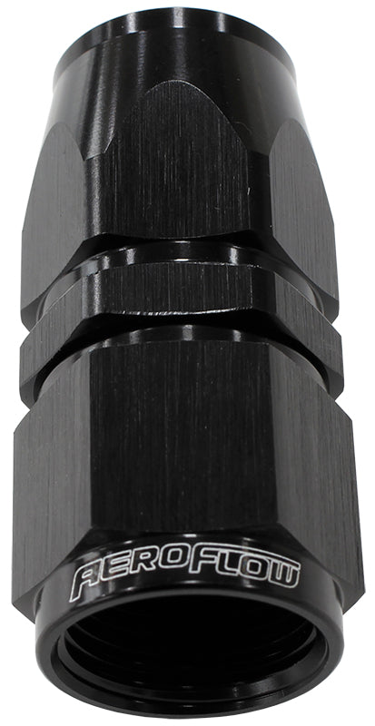 200 / 570 Series PTFE Straight Hose End -20AN Black Finish. Suits 200 & 250 Series Hose