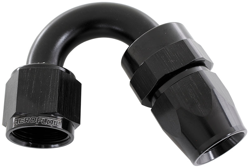 200 Series PTFE 150° Hose End -10AN Black Finish. Suits 200 & 250 Series Hose