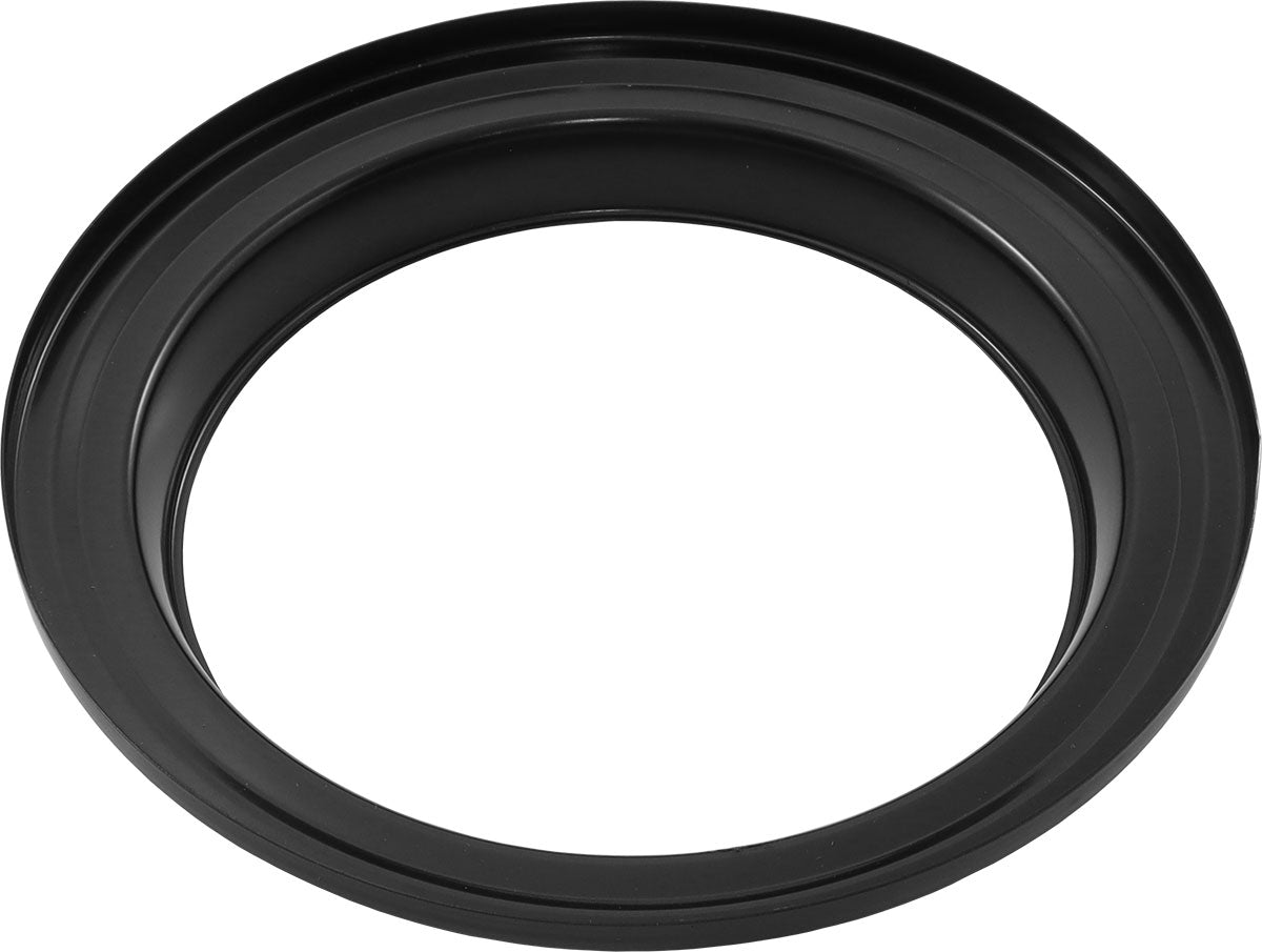Aeroflow Air Cleaner Base Only Suit 7" Diameter Air Filter, Black Steel, Flat Base Suit 5-1/8" Carburettor Neck