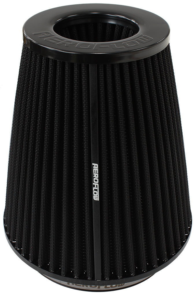 Universal 6" (152mm) Clamp-On Steel Top Inverted Tapered Pod Filter with Black End 8" (203mm) High x 7-1/2" (190.5mm) Base O.Dx 4-3/4" (121mm) Top O.D