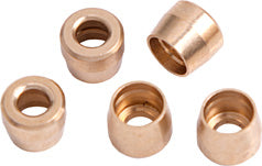 Brass PTFE Hose Olive Inserts -10AN (5 pack) Suit 200 & 570 Series Hose Ends