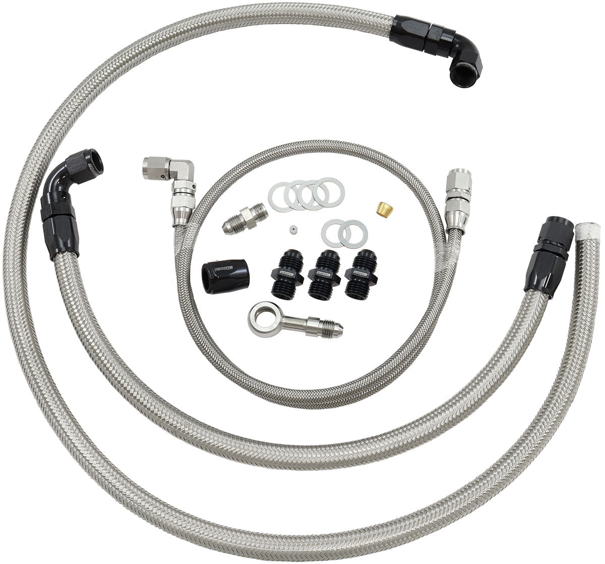 Aeroflow Turbo Oil & Water Feed Line Kit Suit Nissan SR20 S13