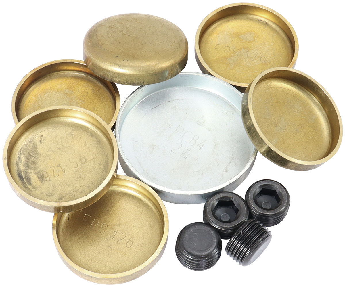 Big Block Chrysler 383-440 Welsh Plug Kit Brass Material