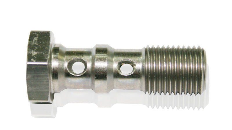 Stainless Steel Double Banjo Bolt M12 x 1.0mm 38mm Length