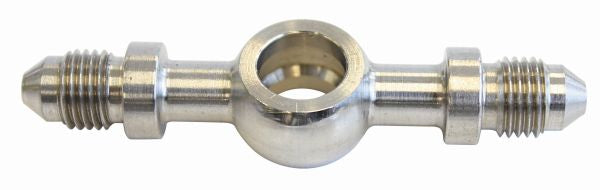 Aeroflow Stainless Steel Long Banjo with Double End AN -3AN 11.2mm (7/16") to -3AN Male
