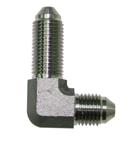 90° Stainless Steel Bulkhead -3AN