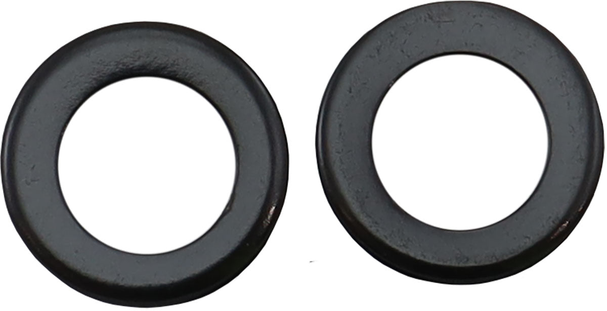 Aeroflow Chromoly Black Oxide Flat Washers, 2-Pack M8, 8.35mm I.D, 14.5mm O.D, 1.6mm Thick