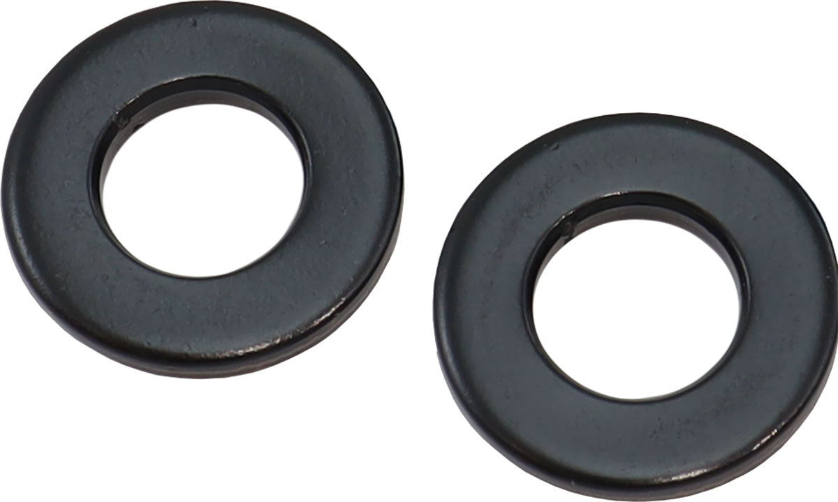 Aeroflow Chromoly Black Oxide Flat Washers, 2-Pack 7/16" I.D, .860" O.D, .117" Thick