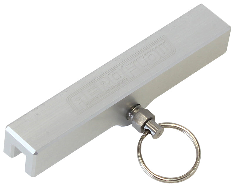 Billet Throttle Stop Silver Anodised (Cut To Length)
