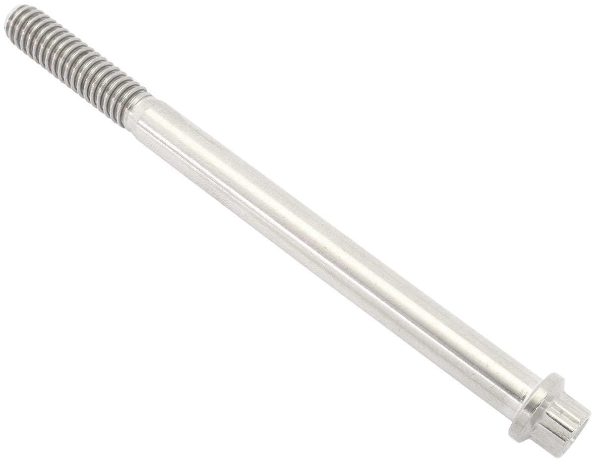 Aeroflow 1/4-20", UHL 3-1/2" Titanium Bolt 12 Point Head, Natural Finish, Sold Single