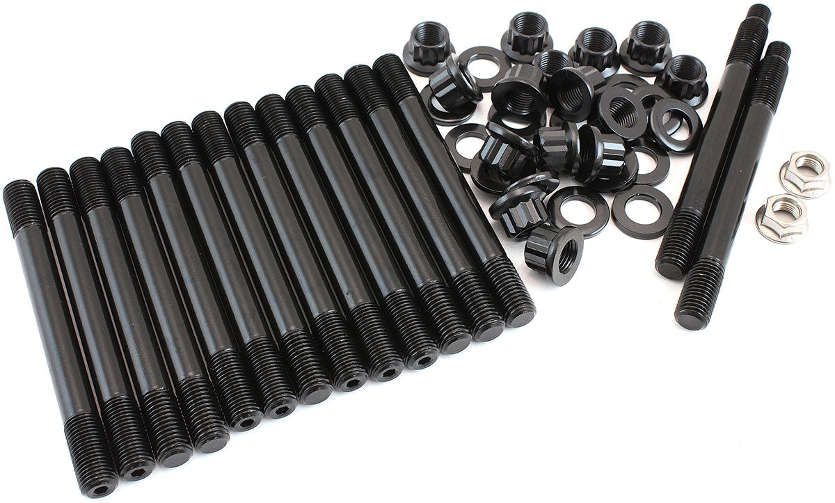 Ford XR6 Barra 2 Bolt Main Stud Kit Suits BA, BF, FG Turbo 4 Liter, 12 Point Nuts and 8740 Grade Material