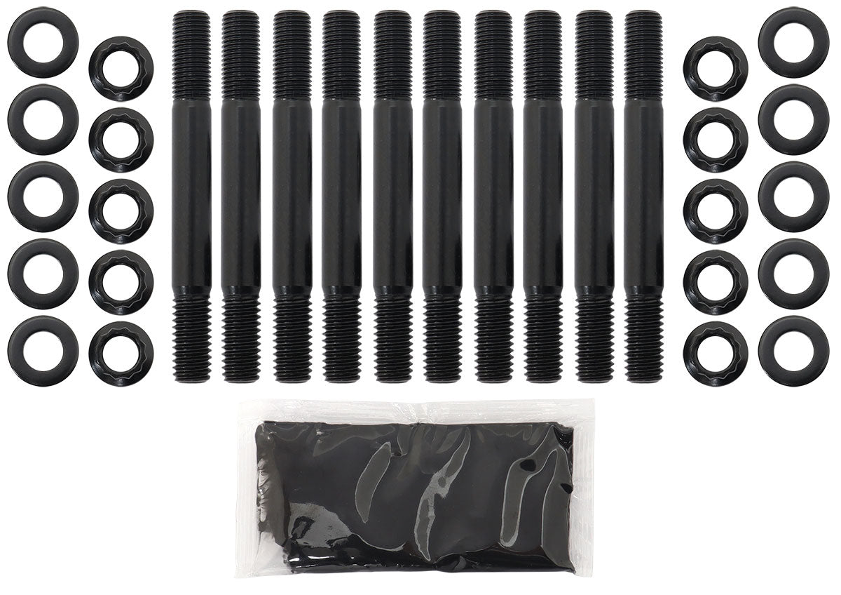 Holden V8 2 Bolt Main Stud Kit Suits 253 304 308, 12 Point Nuts and 8740 Grade Material