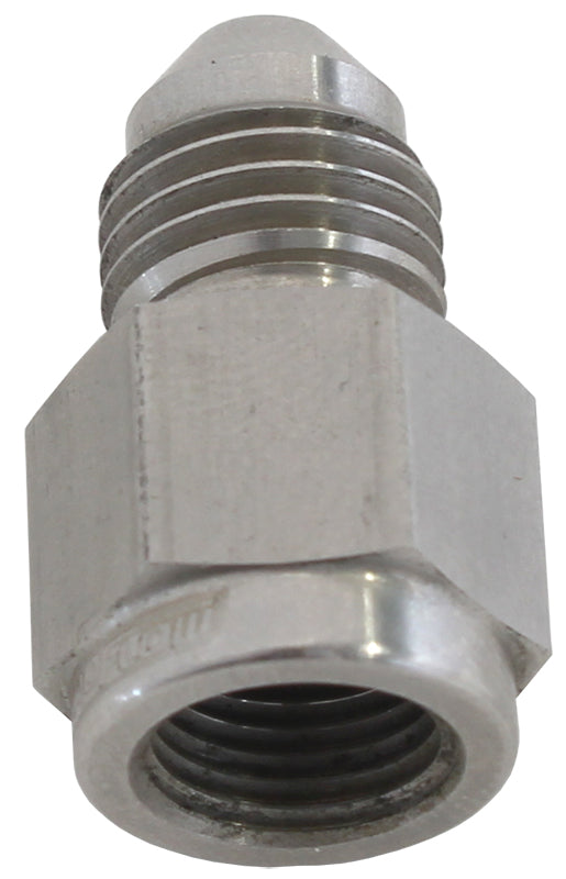 Straight Female NPT to Male AN Adapter 1/8" to -4AN Stainless Steel