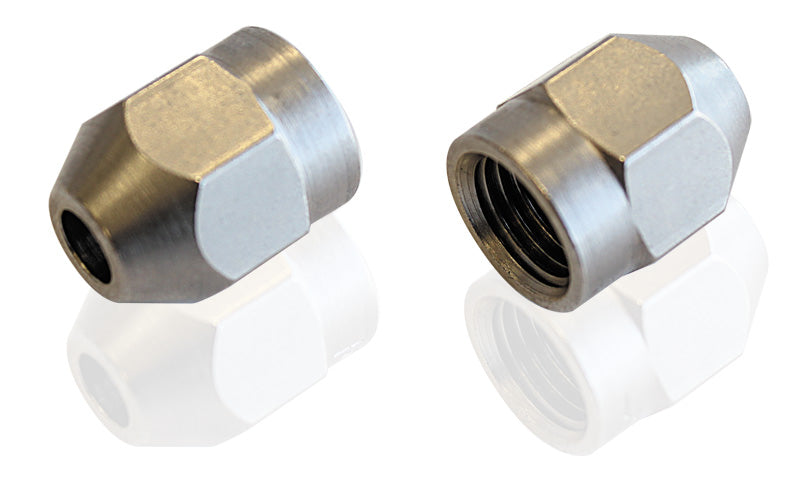 Stainless Steel Hard Line Tube Nut 3/16" to -3AN, 2 per packet