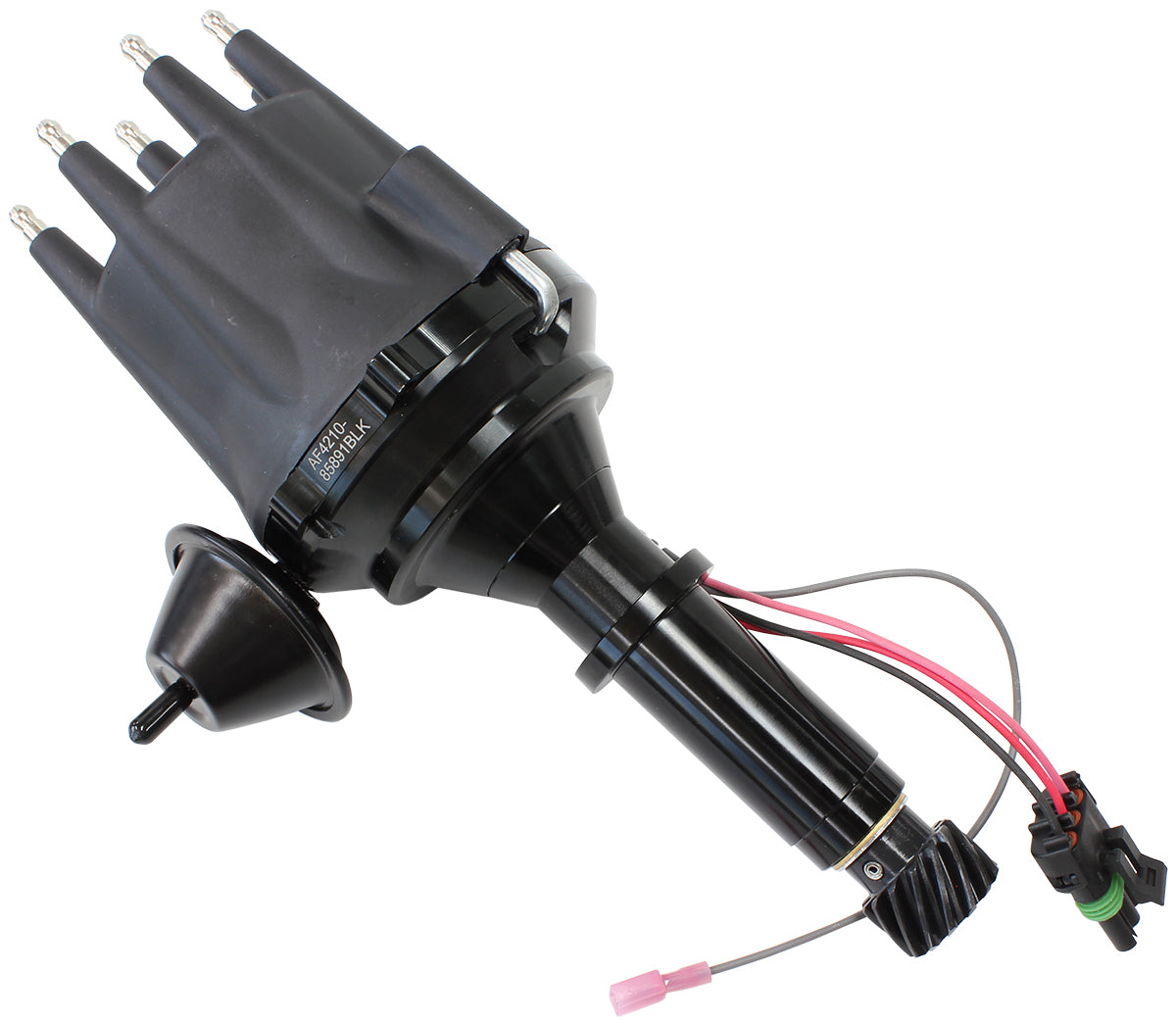 XPRO Holden Ready to Run Distributor, Black Anodised Body with Black Cap Suit Holden 253, 304, 308, 355 V8