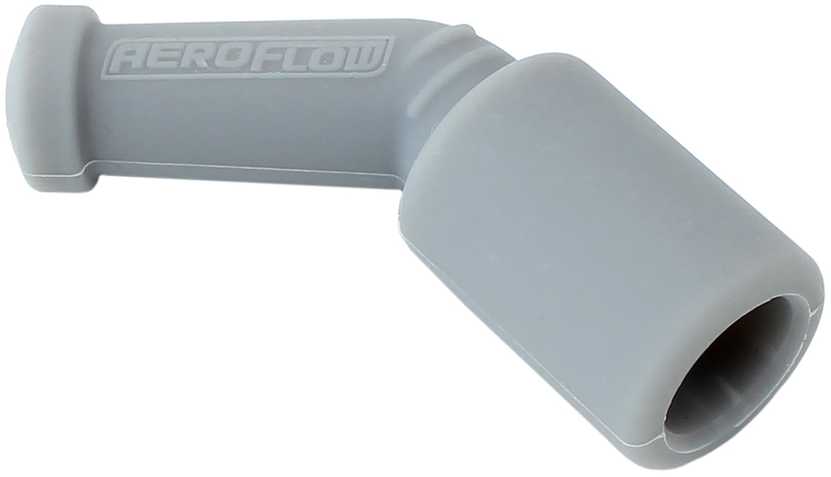 XPRO 45° LS Coil Boots, 100 Bulk Pack Suit GM LS Series, Grey Silicone