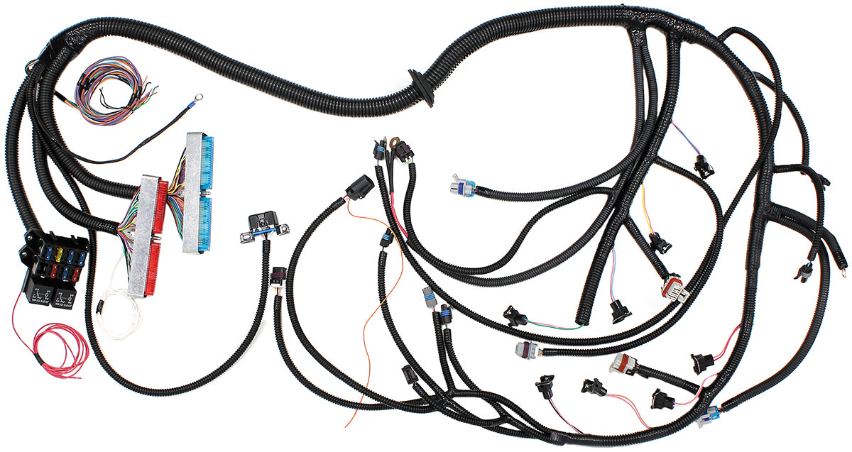 GM LS1 with T56 ManualTransmission Wiring Harness Standalone Plug and PlayComplete Engine Harness