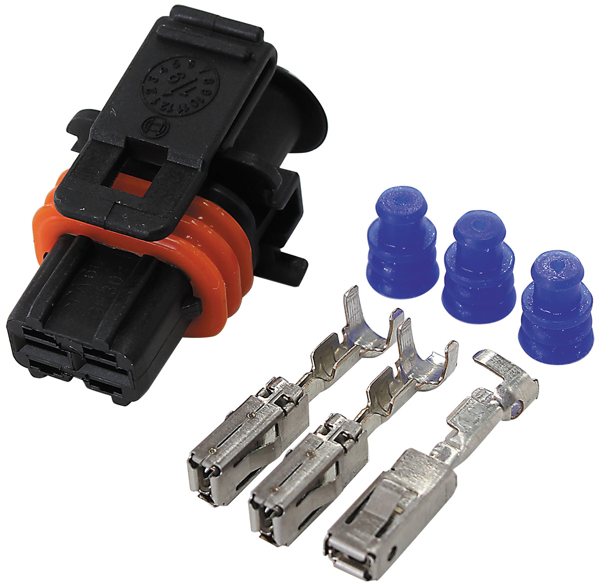 2-Pin Alternator Plug,Fits Some Bosch Alternators Fitted on Holden GM LS Series & Alloytech Engines