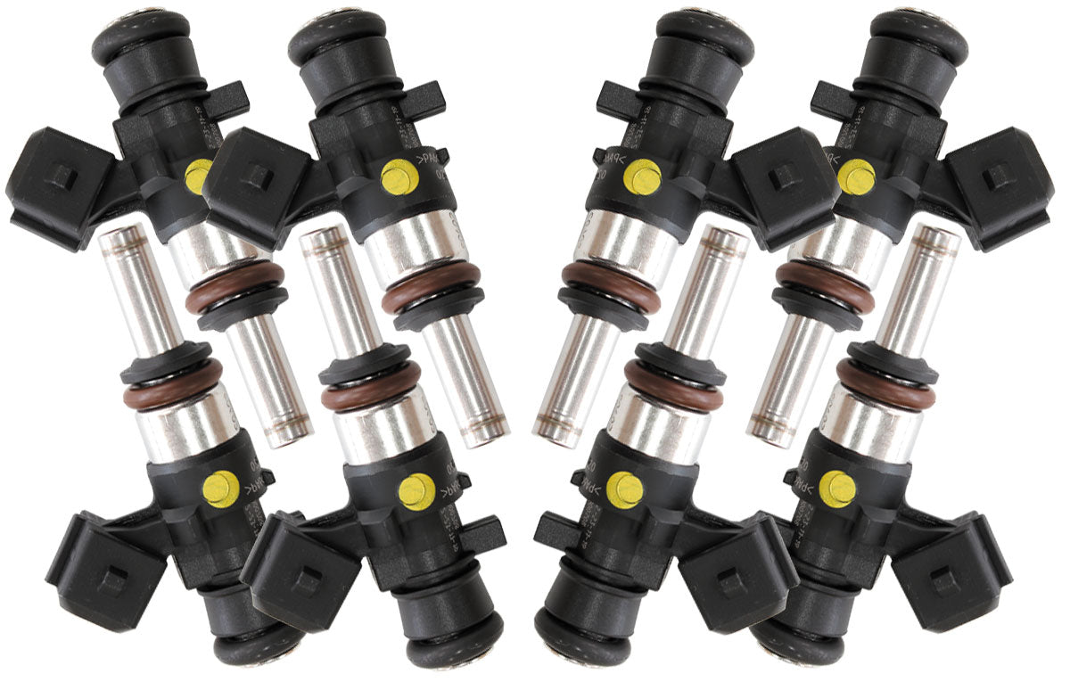 Bosch Motorsport 980cc EV14 Short JETRONIC Flow Matched Set of 8 Fuel Injectors 980 cc/min (89 lb/hr) @ 3 bar (43.5 psi)