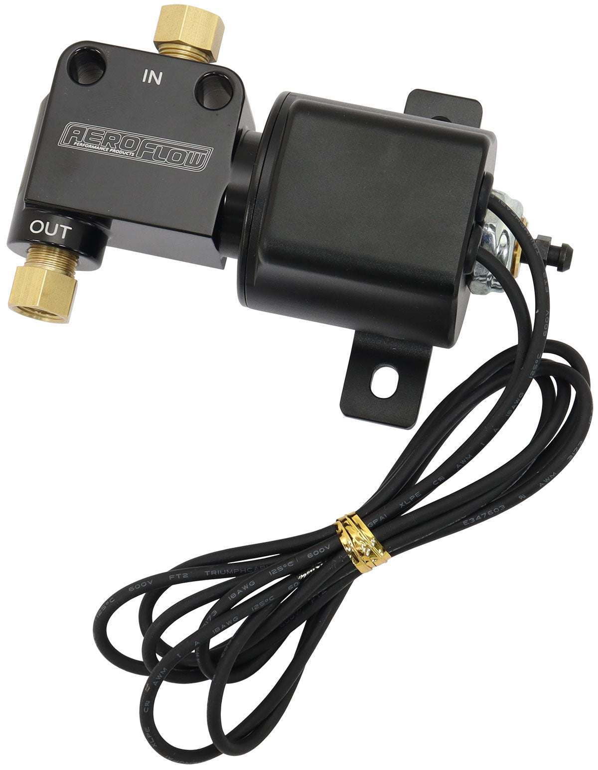 Brake Line Shut Off Valve Includes Electric Solenoid