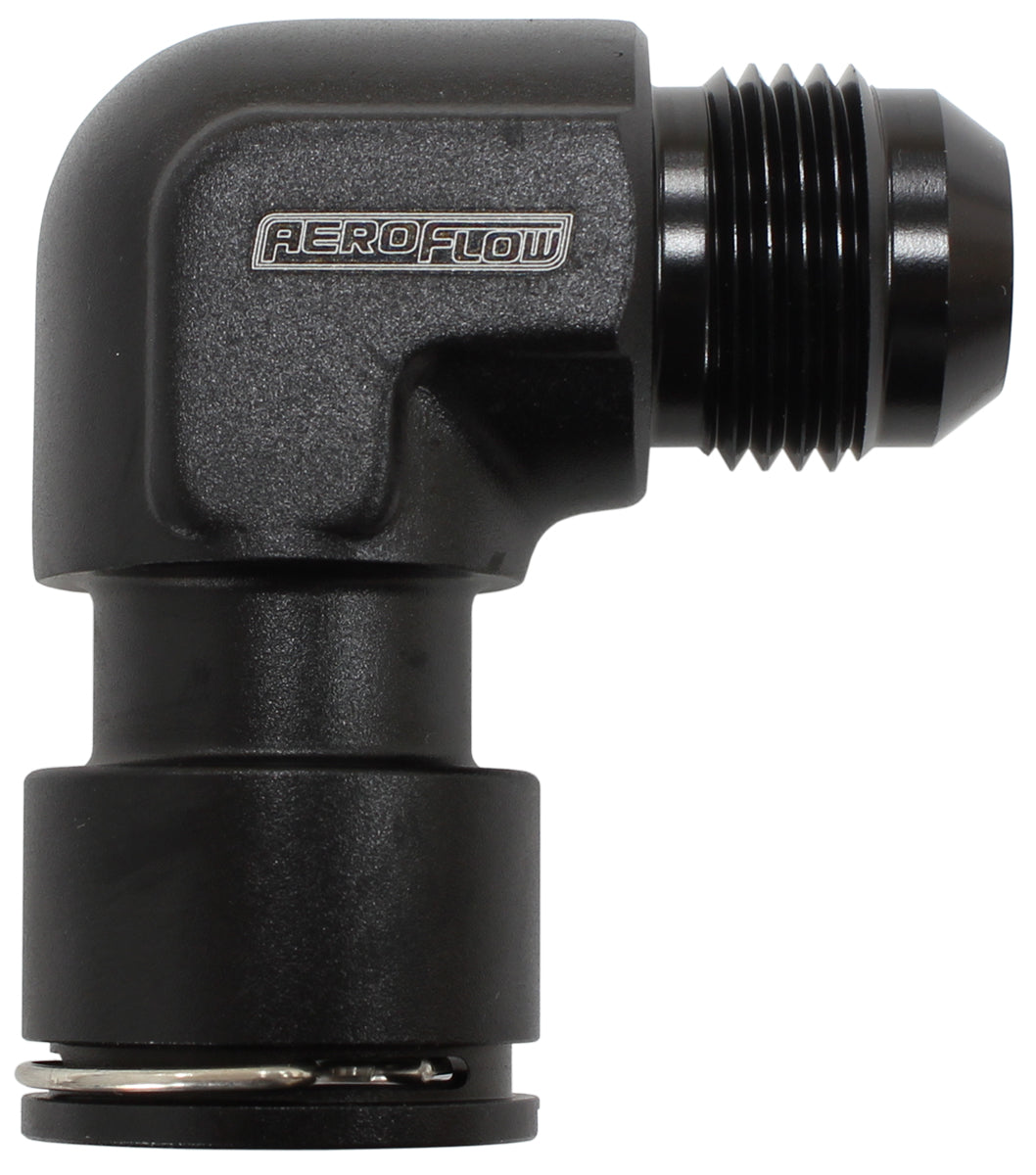 90° to -10AN Clip-on Female Water Fitting Suit GM LSA Supercharged V8