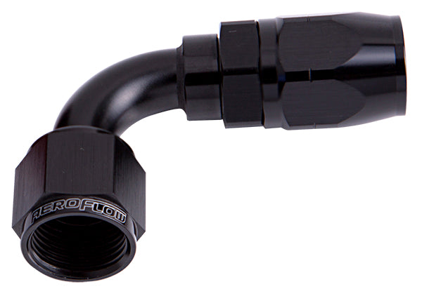 500 Series Cutter Swivel 90° Hose End -16AN Black Finish. Suits 100 & 450 Series Hose