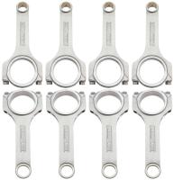 Aeroflow Forged H-Beam Conrod Set, 6.125" Length 2.100" Journal, .927" Pin, ARP 7/16" Bolts. Fits GM LS Series