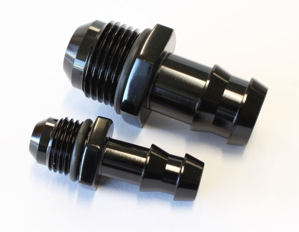Replacement Fittings for LS Power Steering Tanks Suit AF77-1020BLK, Black Finish