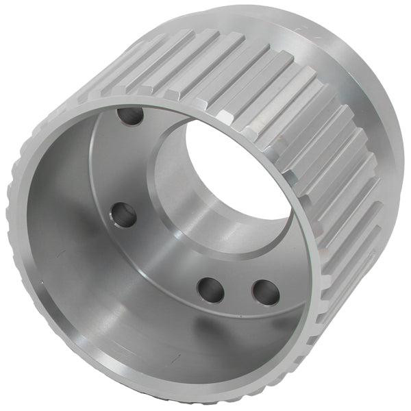 Gilmer Drive Crankshaft Pulley - Silver Finish Suit Ford Windsor & Cleveland