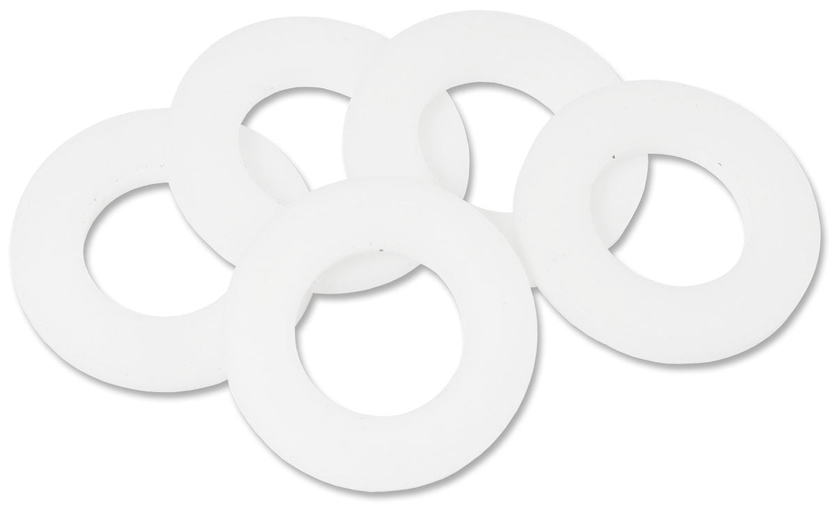 Replacement Teflon Washers Suit Nitrous Bottle Adapter AF758-04 & AF758-06, Sold As aPack of 5