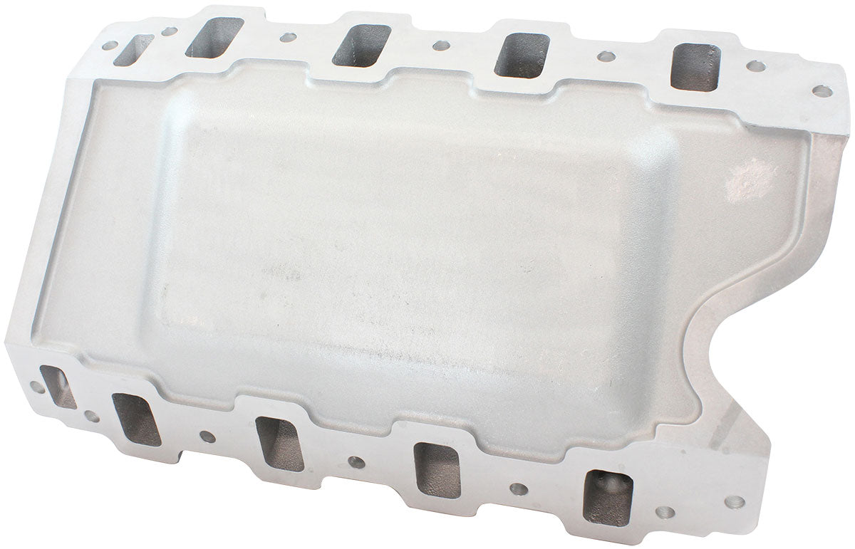 Holden 304 Air Gap Dual Plane Non EFI Intake Manifold, Natural Cast Finish 1500 - 6500 RPM, Square Bore Carburettor Pad, Non-EGR