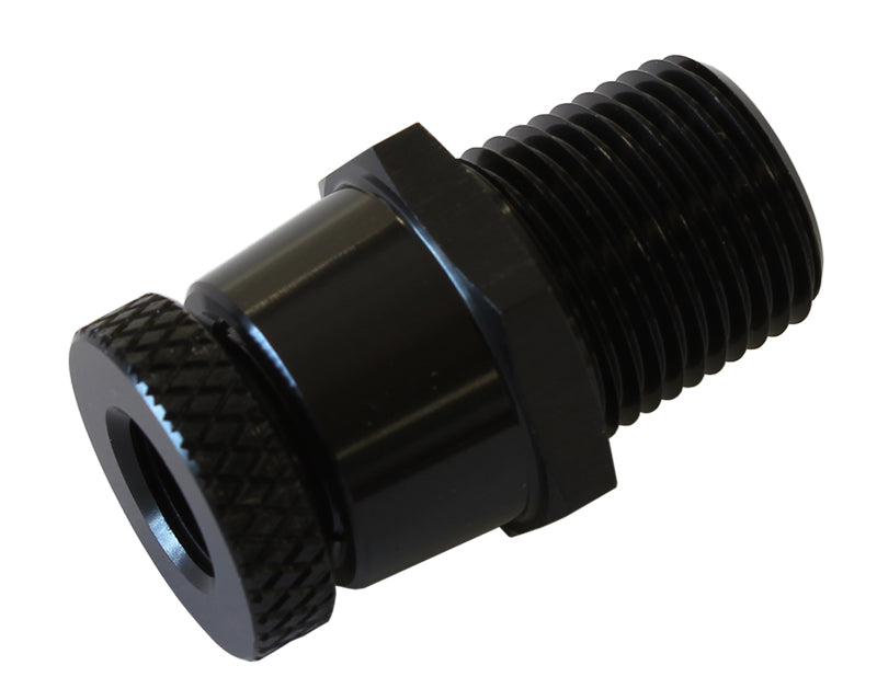 Universal Drain Valve 3/8" NPT Black Finish With 1/8" NPT Female Thread For Remote Draining