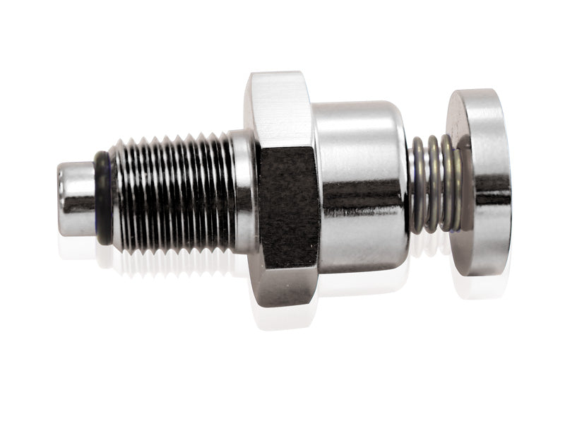 Blower Relief Valve 1/8" Silver Finish.