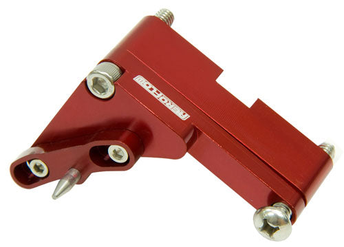 7" Adjustable Timing Pointer - Red Suits Big Block Chevy