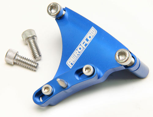 6-1/4" Adjustable Timing Pointer - Blue Suits Small Block Chevy